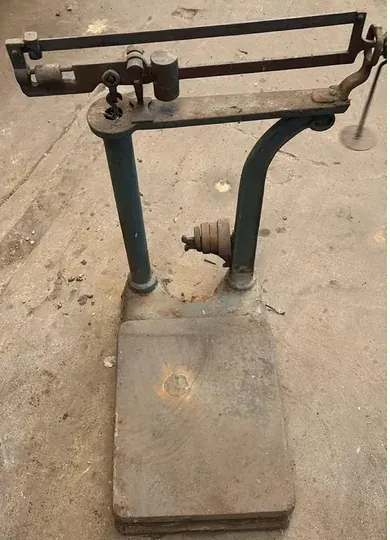 Balanza mecánica de plataforma
