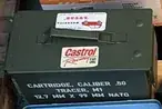 Caja metálica militar o de munición