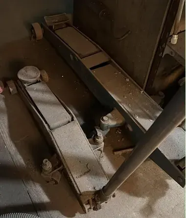 Gatos hidráulicos de automóvil con par de caballetes
