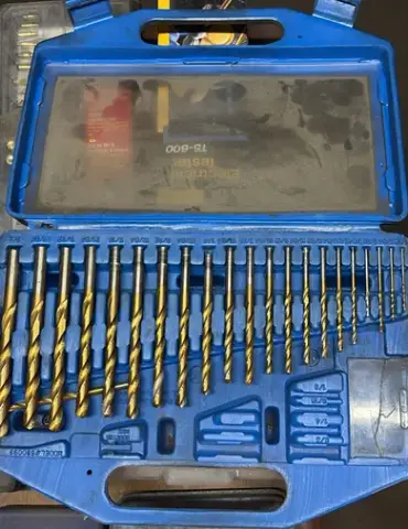 Juego de mechas HSS recubiertas