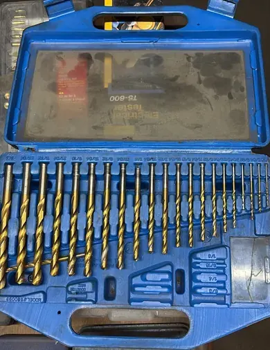 Juego de mechas HSS recubiertas