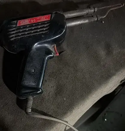 Pistola soldadora de estaño profesional Vesuvio D-3